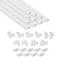 White Mini Trunking Kit, 4M Wire Hider