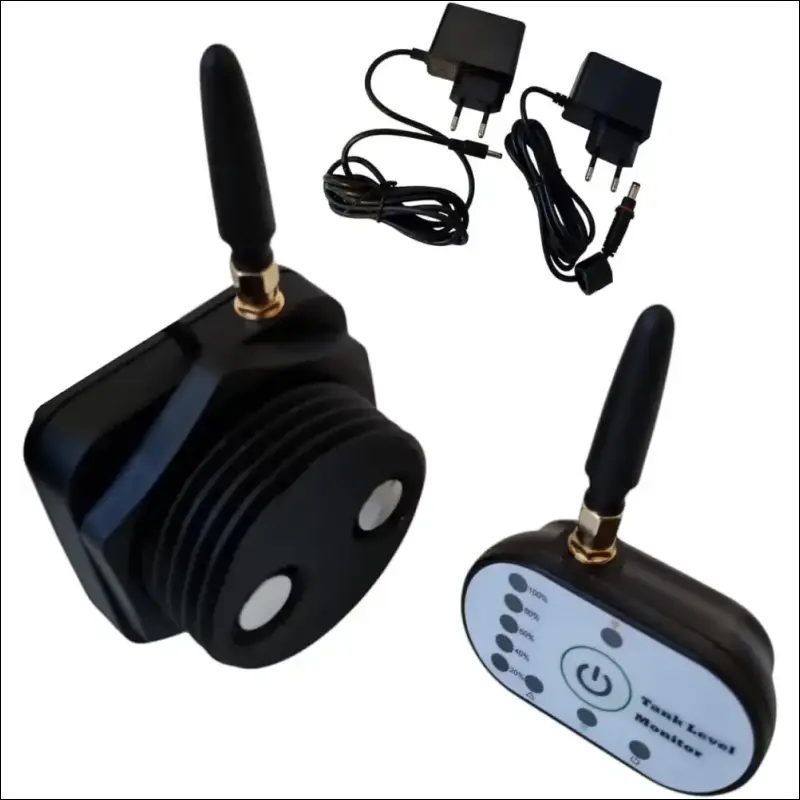 WiFi 2.4 GHz WiFi + 433 MHz Wireless Mini 56 mm Level Indicator Ultrasonic Water Level Sensor for Heating Oil Tank Water Tank Tank Tank Cistern for Smart Home App TuYa SmartLife