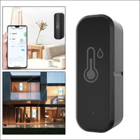 WiFi Hygrometer Thermometer Sensor Tuya for Zigbee WiFi Intelligent Temperature Humidity Sensor Monitor App Remote Control (for ZigBee)