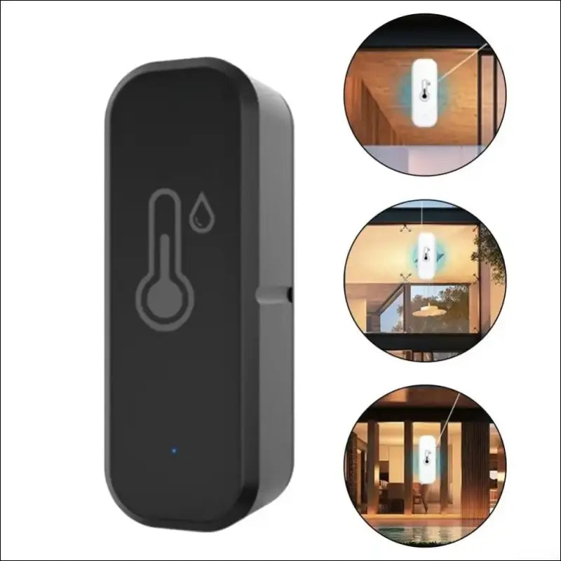 WiFi Hygrometer Thermometer Sensor Tuya for Zigbee WiFi Intelligent Temperature Humidity Sensor Monitor App Remote Control (for ZigBee)