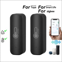 WiFi Hygrometer Thermometer Sensor Tuya for Zigbee WiFi Intelligent Temperature Humidity Sensor Monitor App Remote Control (for ZigBee)