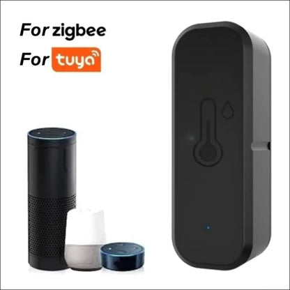 WiFi Hygrometer Thermometer Sensor Tuya for Zigbee WiFi Intelligent Temperature Humidity Sensor Monitor App Remote Control (for ZigBee)