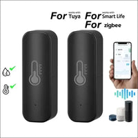 WiFi Hygrometer Thermometer Sensor Tuya for Zigbee WiFi Intelligent Temperature Humidity Sensor Monitor App Remote Control (for ZigBee)