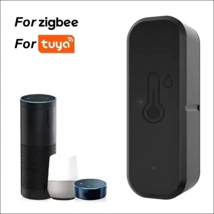WiFi Hygrometer Thermometer Sensor Tuya for Zigbee WiFi Intelligent Temperature Humidity Sensor Monitor App Remote Control (for ZigBee)
