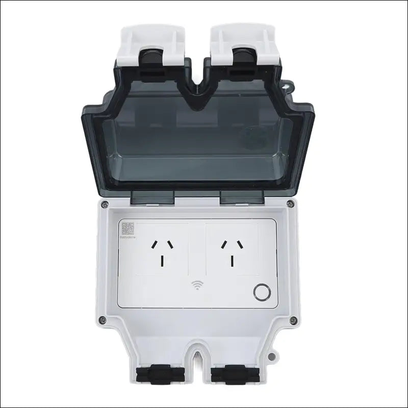 WiFi Smart Plug, IP66 Waterproof Safety Lock Hole WiFi Smart Socket for Outdoor (SNW-2AU)