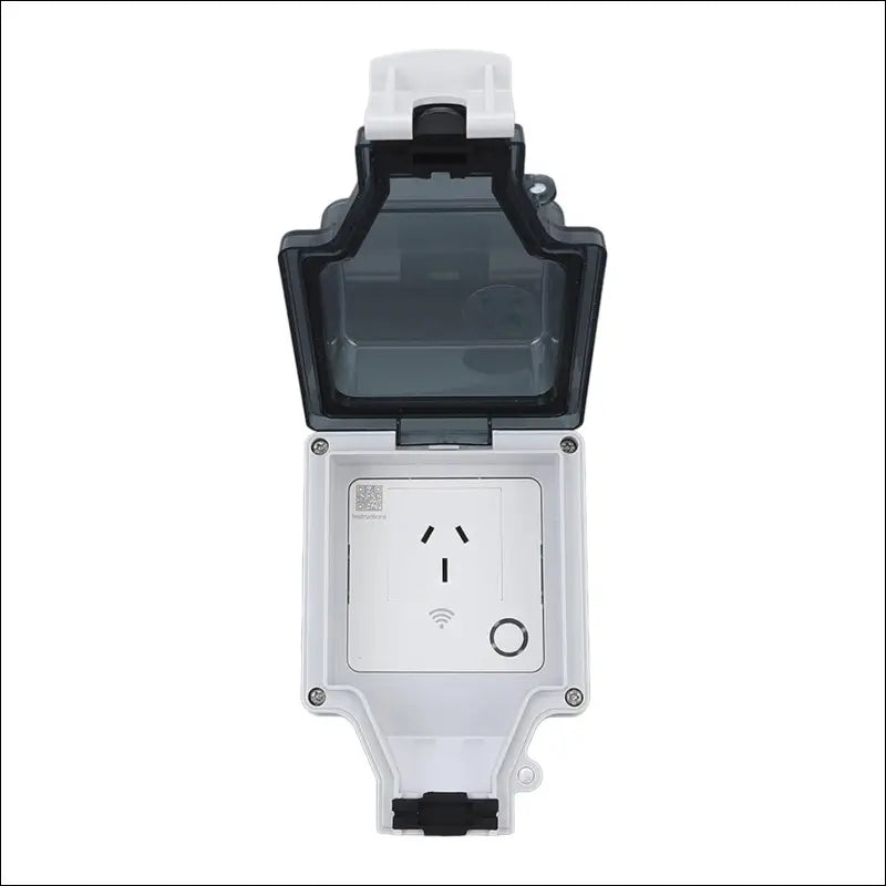 WiFi Smart Plug, IP66 Waterproof Safety Lock Hole WiFi Smart Socket for Outdoor (SNW-AU)