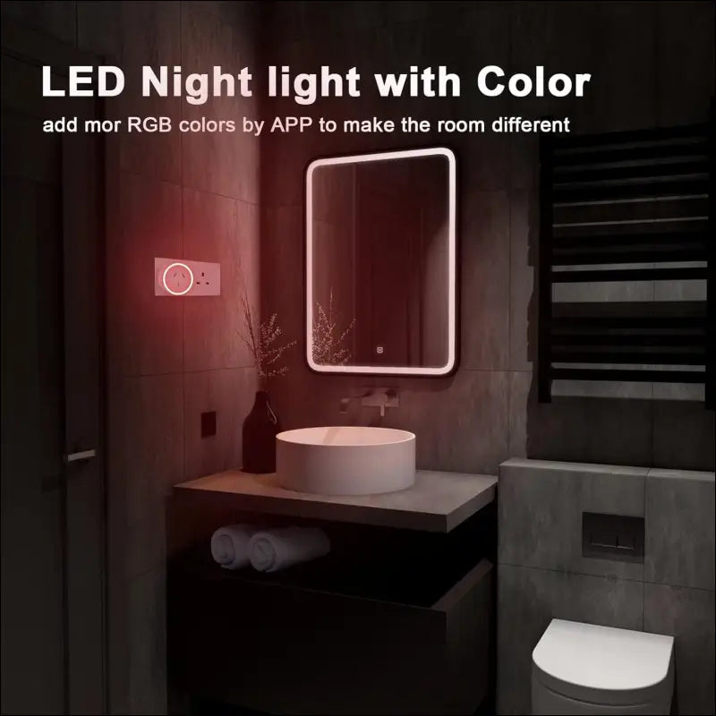 WiFi Smart Plug with RGB Light, Compatible with Alexa, Google Home Assistant, No Hub Needed, App Control, Timing Function, SAA & RCM Certified (4 Pack)