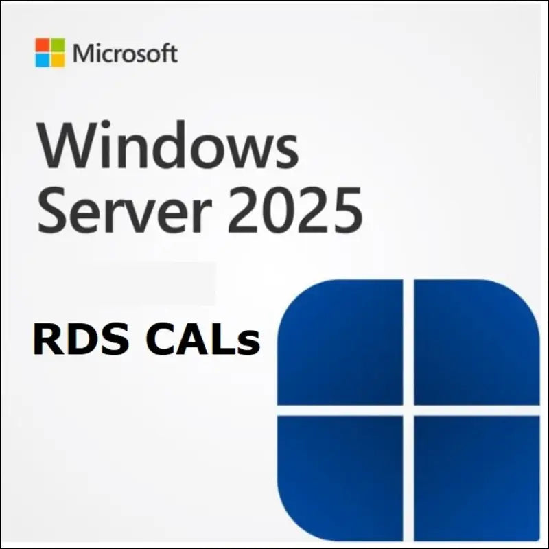 Windows Server License 2025 - 50 Users RDS CALs - simple