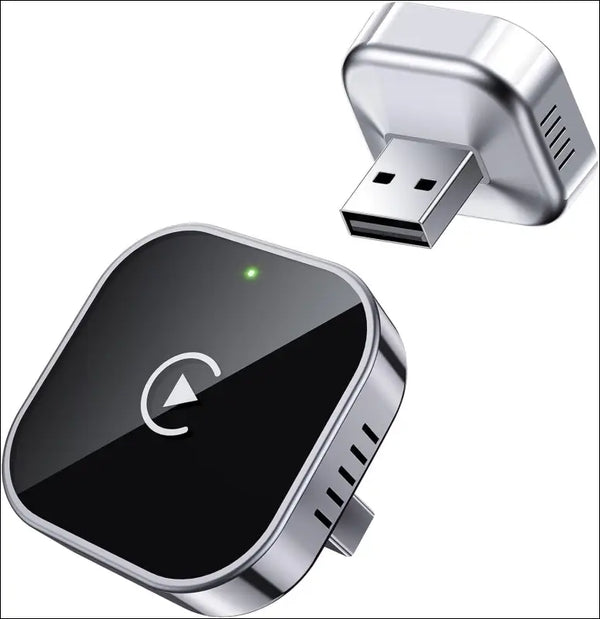 Wireless CarPlay Adapter 2025 Upgrade Wired CarPlay to Wireless, Mini USB Design for Cars with Built-in Wired Apple CarPlay Plug and Play Easy Use Fast Stable Connection Car...