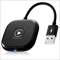Wireless Carplay Adapter for iPhone, 2024 Upgrade Wired to Wireless Apple Carplay Dongle, Bluetooth Adapter for Car with USB A/USB C, Low Latency Easy Setup,Support Cars from...