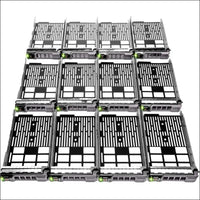 WORKDONE 12 Pack - 3.5" Hard Drive Caddy - Compatible for Dell PowerEdge Server 11-13th Gen - with Installation Manual - Front Sticker - Screwdriver - Strong Tray Screws