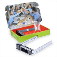 WORKDONE 2 Pack - 3.5" Hard Drive Caddy Tray - Compatible for Dell PowerEdge Server - 14th Gen R340 R440 R540 R640 R740xd2 R6415 R7415 R7425 - X7K8 W Bracket Walking Boots