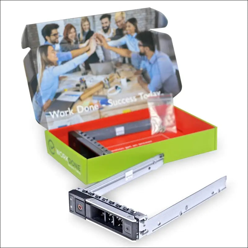 WORKDONE 2 Pack - 3.5" Hard Drive Caddy Tray - Compatible for Dell PowerEdge Server - 14th Gen R340 R440 R540 R640 R740xd2 R6415 R7415 R7425 - X7K8 W Bracket Walking Boots