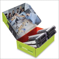 WORKDONE 4 Pack - 3.5" Hard Drive Caddy - Compatible with Dell PowerEdge Server - Manual - Front Sticker - Screwdriver - Screws for Hard Drive Tray