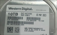 WUS721010AL5204 - Western Digital Ultrastar DC HC330 10TB 7200RPM SAS 12Gb/s SE