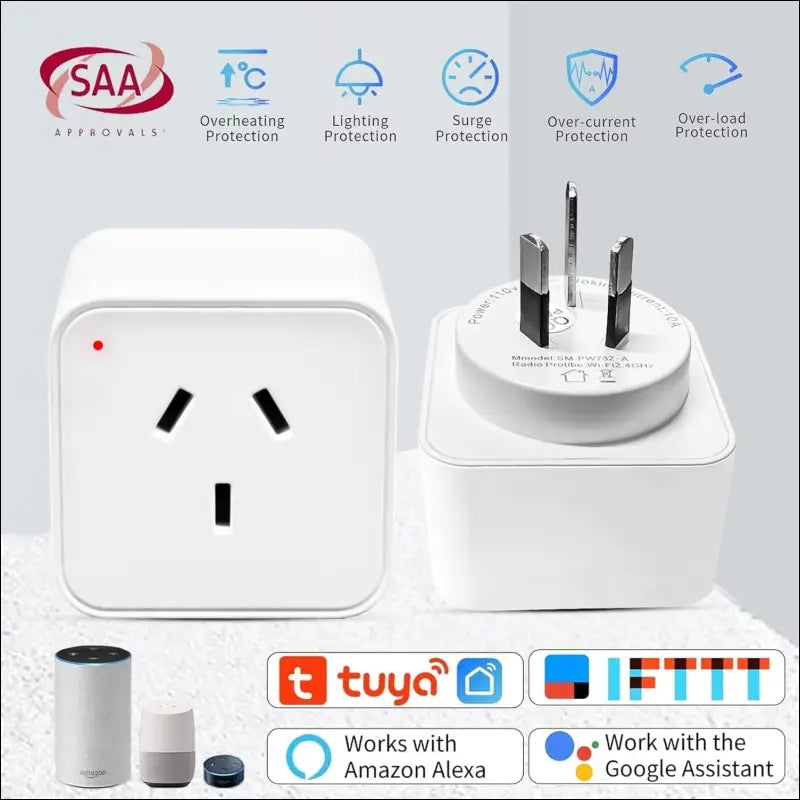 XENON Zigbee Smart Plug, Alexa Smart Plugs, Smart Life App/Tuya APP, Remote/Voice/Timer, Works Alexa Googglle Home, Requires Zigbee Hub Gateway(2pack)