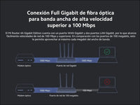 Xiaomi Mi Router 4A - Fiber Optic 5G Router With 128MB Memory, Dual Band, 4 Omni-Directional Antennas, White