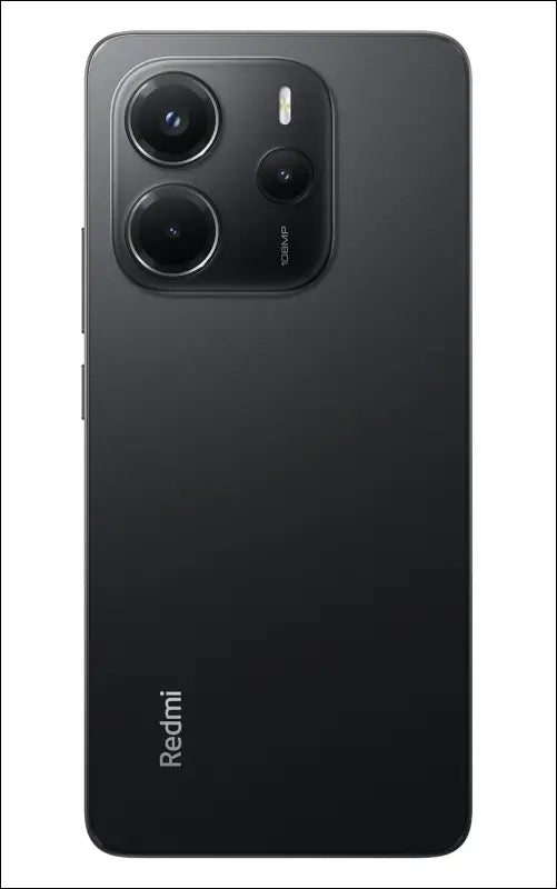 Xiaomi Redmi Note 14 Smartphone, 6+128GB, Black, 108MP AI Camera System, 5500mAh Battery, 120Hz Eye-Care Display, AI Features (Charger not Included)