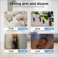 XNY WiFi Home Alarm Systems, Wireless 4G Alarm System for Home Security with APP Alert, 24-Piece-Kit, Motion Detector, Door Window Sensor, Siren,Work with Amazon Alexa and...