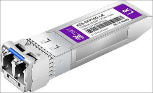 XZSNET 10GBASE-LR SFP+ Transceiver, 10G SFP+ to LC Single Mode Fiber Module Compatible for Cisco SFP-10G-LR, Ubiquiti UniFi UF-SM-10G, Mikrotik