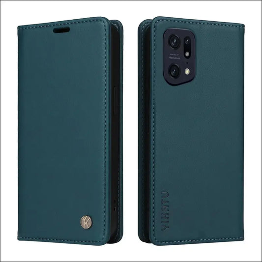 YBFJCE Case for Oppo Find X5 Pro PU Leather Wallet Cover,Flip Folio Case with Card Holders,Magnetic Phone Cover Compatible with Oppo Find X5 Pro,Green : Amazon.com.au: Electronics