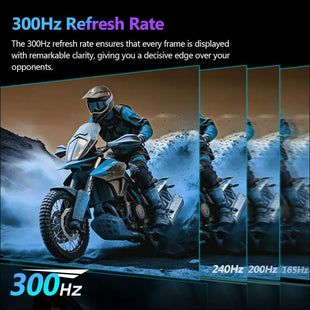 Z-Edge 27 Inch 300Hz(DP) 240Hz(HDMI) Curved Gaming Monitor 1ms MPRT Full HD LED Monitor, 300cd/m² Brightness, 16:9 VA Panel, FreeSync, HDR10, HDMI 2.0 & DisplayPort 1.4, VESA...