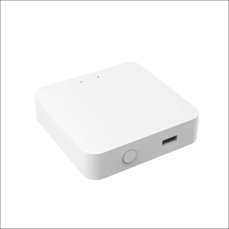 Zigbee Hub, Zigbee WiFi and Bluetooth Dual Mode Gateway, Smart Life/Tuya App Can Support ZigBee Temperature and Humidity, Thermostat Valve, Door Sensor, Detector, Intelligent...