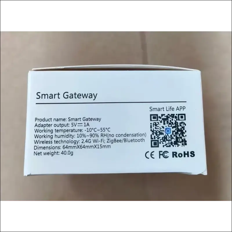 Zigbee Hub, Zigbee WiFi and Bluetooth Dual Mode Gateway, Smart Life/Tuya App Can Support ZigBee Temperature and Humidity, Thermostat Valve, Door Sensor, Detector, Intelligent...