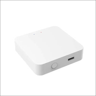 Zigbee Hub, Zigbee WiFi and Bluetooth Dual Mode Gateway, Smart Life/Tuya App Can Support ZigBee Temperature and Humidity, Thermostat Valve, Door