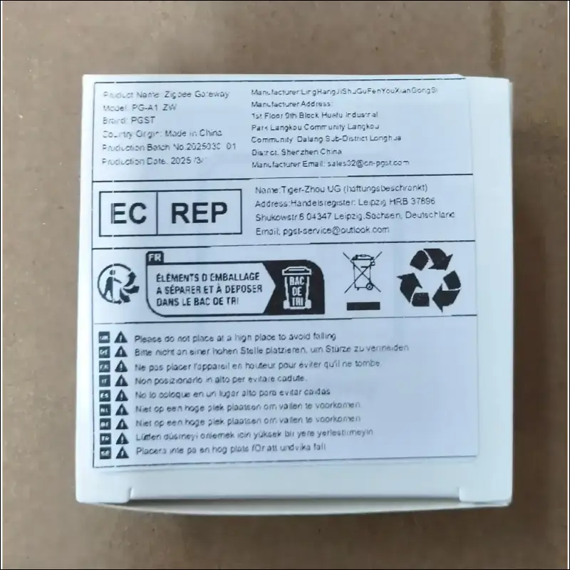 Zigbee Hub, Zigbee WiFi and Bluetooth Dual Mode Gateway, Smart Life/Tuya App Can Support ZigBee Temperature and Humidity, Thermostat Valve, Door Sensor, Detector, Intelligent...