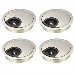 Zinc Alloy Desk Set with Cable Organizer