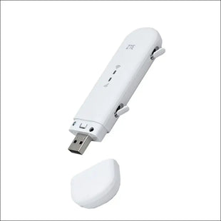 ZTE MF79N, Unlocked Wi-Fi USB Modem, Low Cost Travel Wi-Fi, External Antenna Ports (White)