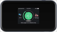 ZTE MU5001, Unlocked 5G/CAT20, Portable Cheap WiFi 6 Hotspot, Connects Up to 32 Wifi Compatible Devices, 4500mAh Battery with Fast Charging - Black